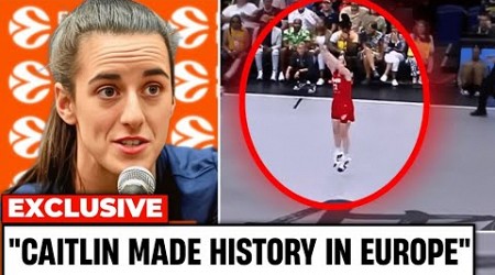 Caitlin Clark Broke INSANE RECORDS in her FIRST GAME in the EUROPEAN LEAGUE! WNBA FANS Go INSANE!