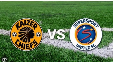 Supersport united vs Kaizer chiefs Live football match -Championship League Betway championship