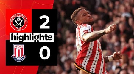 Sheffield United 2-0 Stoke City | EFL Championship highlights