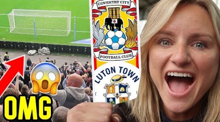 UNREAL 93RD MINUTE GOAL | COVENTRY 3-2 LUTON