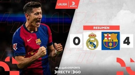 ¡PALIZA DEL #BARCELONA AL #REALMADRID EN EL #BERNABÉU! | Real Madrid 0 – 4 Barcelona | Resumen | DGO