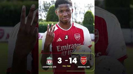 ARSENAL GAVE AWAY A WONDERKID WHO SCORED 10 GOALS IN ONE MATCH TO A RIVAL FOR FREE 