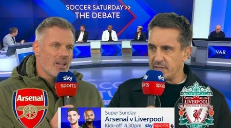 &quot;Gary Neville  Jamie Carragher React: Arsenal vs Liverpool Super Sunday Clash!&quot;