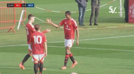 Chido Obi-Martin Hat-Trick for Manchester United vs Nottingham Forest U18 | 26/10/2024