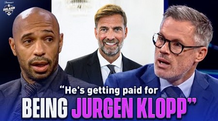 Jamie Carragher &amp; Thierry Henry&#39;s HONEST opinions on Jürgen Klopp&#39;s Red Bull appointment | ULC Today