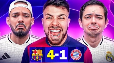 REACCIONAMOS AL BARCELONA 4-1 BAYERN CON LA COBRA