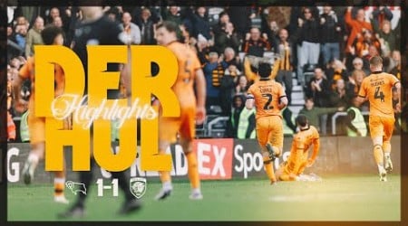 Derby County 1-1 Hull City | Short Highlights