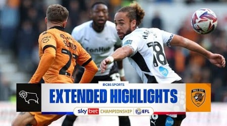 Derby County vs. Hull City: Extended Highlights | EFL Championship | CBS Sports Golazo