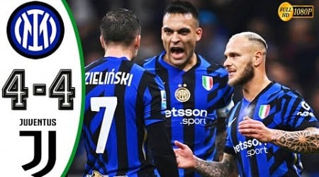 Inter Milan vs Juventus 4-4 Highlights &amp; All Goals 2024 HD