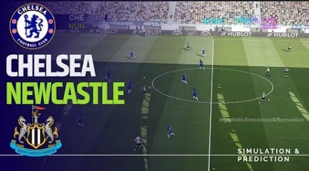 Chelsea vs Newcastle United Premier League 24/25 eFootball Simulation