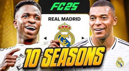 I Takeover Real Madrid for 10 Seasons…