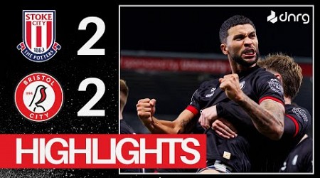 WELLS DOUBLE SECURES COMEBACK | Stoke City 2-2 Bristol City | Highlights