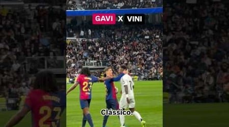 Gavi X Vini Real Madrid vs Barcelona #realmadrid #barcelona #gavi #vinicius #shortsfeed