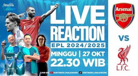 THE DERBY S2 EPS 29 [LIVE REACTION EPL] : ARSENAL VS LIVERPOOL