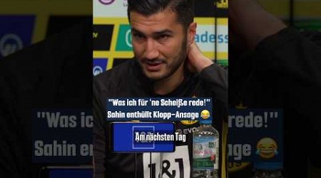 Sahin haut einen raus 