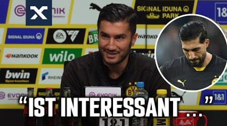 Sahin reagiert wenig begeistert auf diese Frage zu Emre Can | BVB