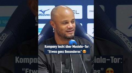 Kompany freut sich für Musiala 