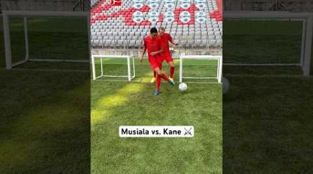 Musiala and Kane take on the Two Goal Challenge 