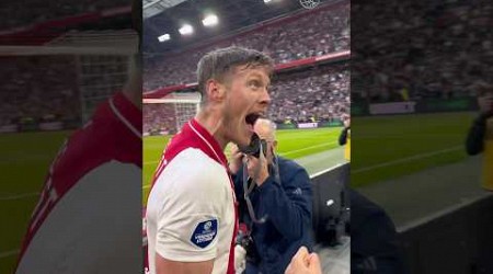 Wout Weghorst screams ‘COME ONNNN!’ 