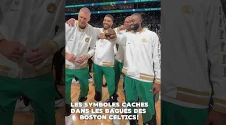 Les symboles cachés dans les bagues des Boston Celtics! #bostonceltics #bague #nba #2024