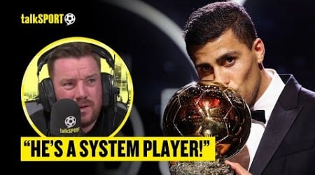 Jamie O&#39;Hara CLAIMS Rodri SHOULDN&#39;T Have Won The BALLON D&#39;OR! 