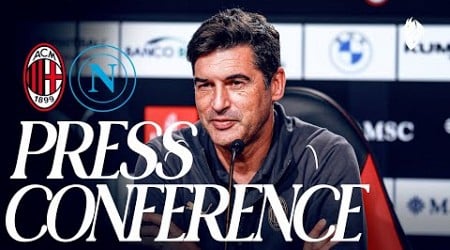 Coach Fonseca&#39;s press conference ahead of AC Milan v Napoli