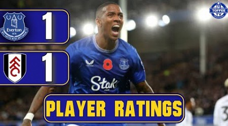 Everton 1-1 Fulham | Player Ratings