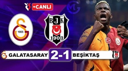 Galatasaray 2-1 Beşiktaş Canlı / Süper Lig