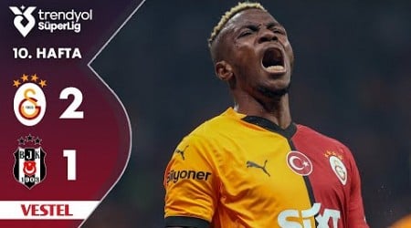 Vestel | Galatasaray (2-1) Beşiktaş - Highlights/Özet | Trendyol Süper Lig - 2024/25