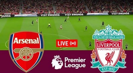 [LIVE] Arsenal vs Liverpool Premier League 24/25 Full Match - Video Game Simulation