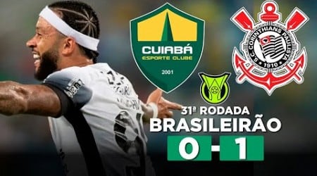 CORINTHIANS VENCE O CUIABÁ E SAI DA ZONA DE REBAIXAMENTO! CUIABÁ 0 x 1 CORINTHIANS | Narração