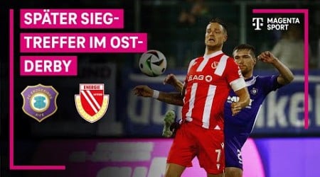 FC Erzgebirge Aue - FC Energie Cottbus, Highlights mit Live-Kommentar | 3. Liga | MAGENTA SPORT