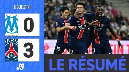 Marseille PSG | 0-3 | Le Résumé | Ligue 1 2024-25 | om psg