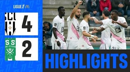 Victoire SPECTACULAIRE d&#39;Angers contre Saint-Étienne | 9ème journée - Ligue 1 McDonald&#39;s 24/25