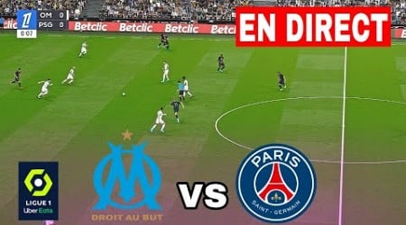 [EN DIRECT] Marseille vs Paris Saint-Germain | Ligue 1 24/25 | Match complet