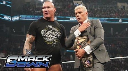 Randy Orton saves Cody Rhodes from an Imperium ambush: SmackDown highlights, Oct. 25, 2024