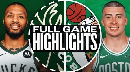 BUCKS at CELTICS | FULL GAME HIGHLIGHTS | October 28, 2024