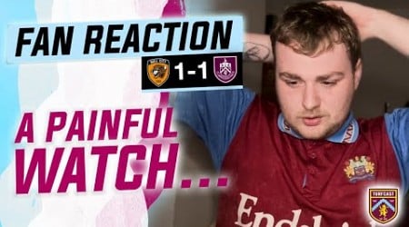 Fan Reaction | HULL CITY 1-1 BURNLEY | 