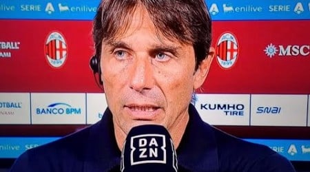 Antonio Conte intervista post Milan-Napoli (0-2) &quot;Voglio Vincerle Tutte&quot;