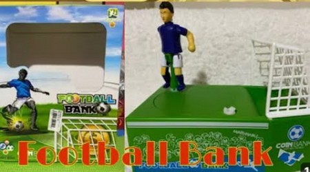 LET’S PLAY ASMR SHOOTING SOCCER BANK COINS VS FACE COIN BANK#trend#asmr