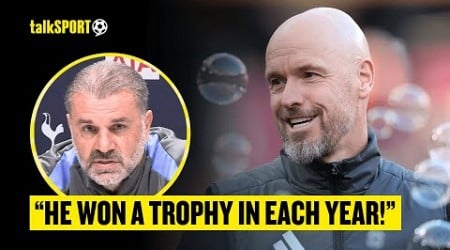 Ange Postecoglou STANDS UP FOR Ten Hag After His Sacking by Manchester United! 