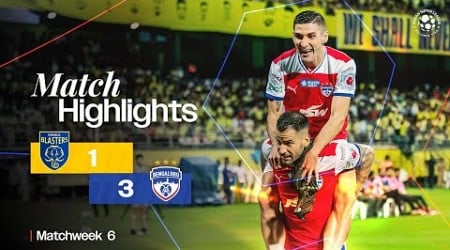 Match Highlights | Kerala Blasters FC 1-3 Bengaluru FC | MW 6 | ISL 2024-25