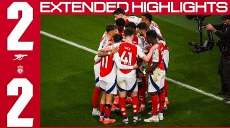 EXTENDED HIGHLIGHTS | Arsenal vs Liverpool (2-2) | Saka scores his 50th Premier League goal!