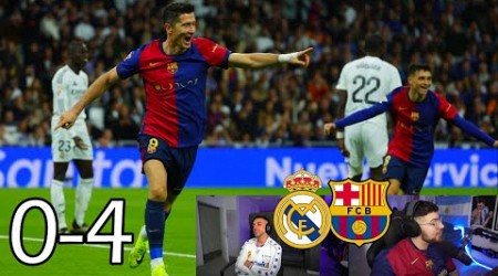 REAL MADRID 0-4 FC BARCELONA (REACCIONANDO) DjMaRiiO