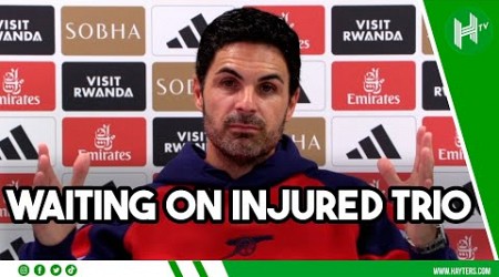 UNSURE ON SAKA, TIMBER, CALAFIORI | Mikel Arteta issues Arsenal injury update