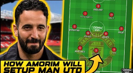 How Ruben Amorim Will Setup Man Utd