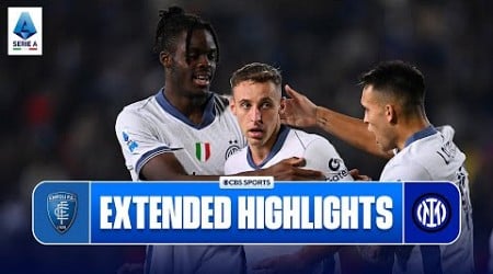 Empoli vs. Inter: Extended Highlights | Serie A | CBS Sports Golazo