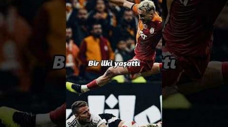 Galatasaray Beşiktaş&#39;a bir ilki yaşattı #shorts #futbol #galatasaray