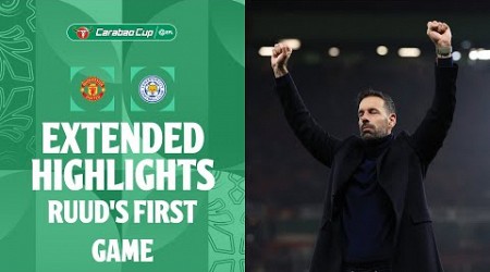 RUUD&#39;S FIRST GAME! | Manchester United v Leicester City extended highlights