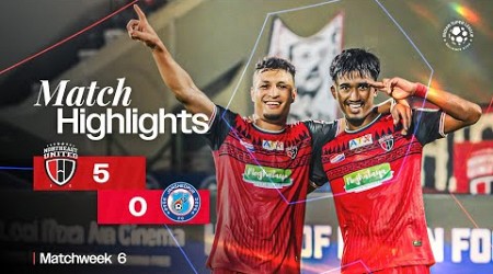 Match Highlights | NorthEast United FC 5-0 JamshedpurFC | MW 6 | ISL 2024-25